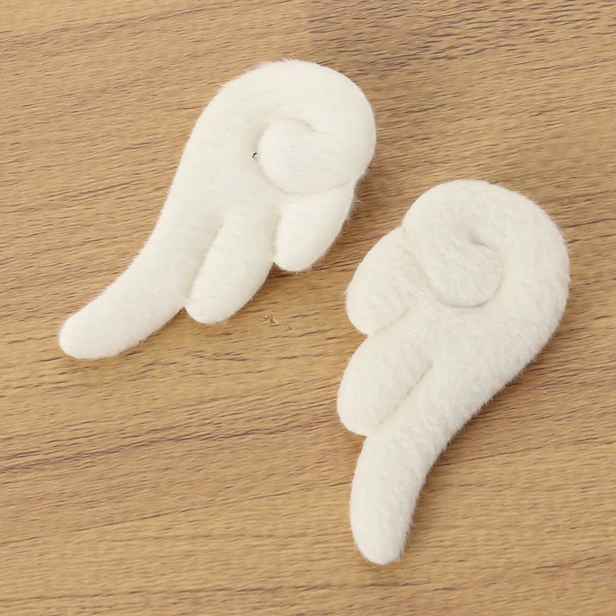2 paia di fermagli per capelli con ali d'angelo, realizzati a mano, colori vivaci, regalo perfetto, fermagli per capelli per feste, scuola, uso quotidiano