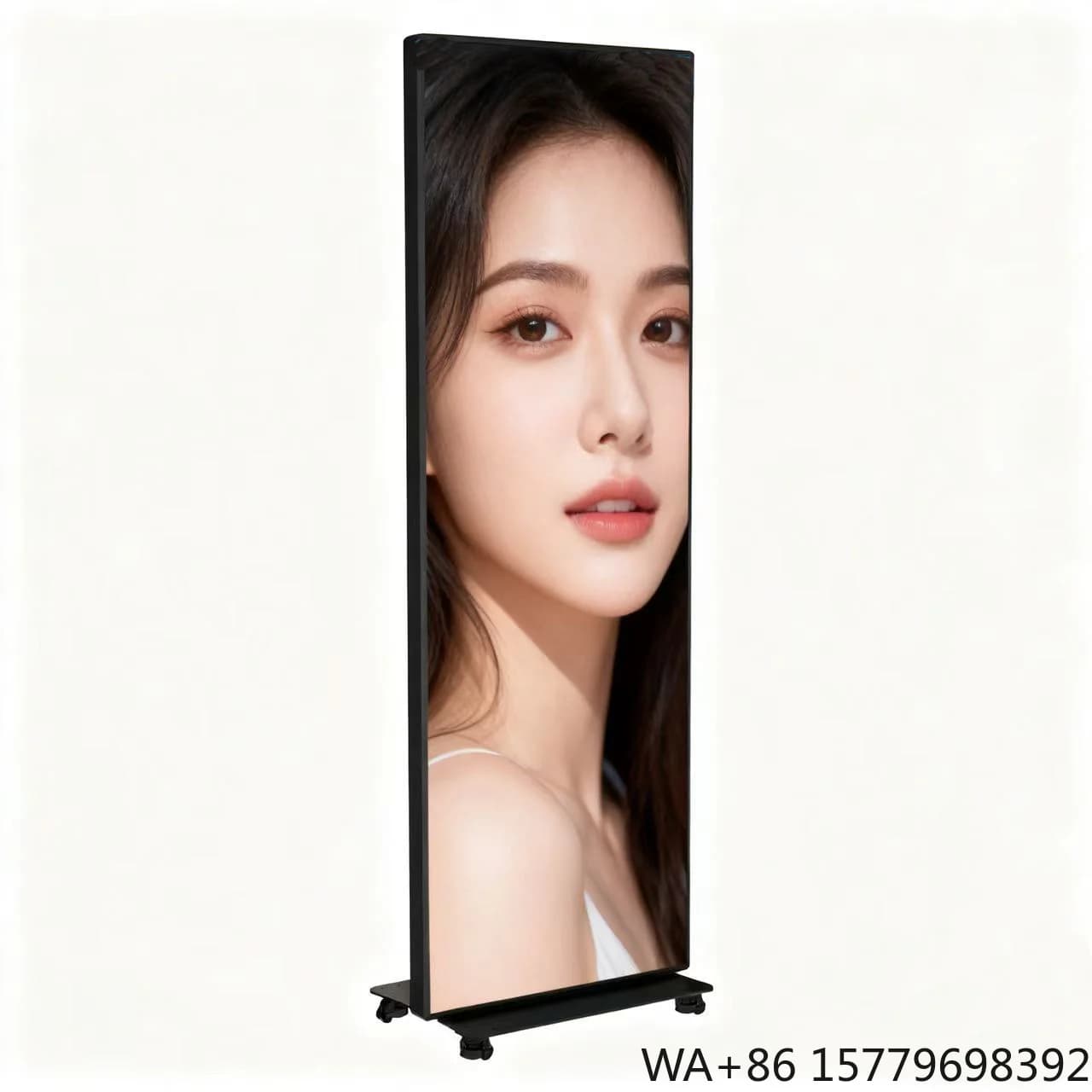 LED Indoor Advertising Display 1.86mm Pixel Pitch Full Color WiFi Controlled 800cd 2-Year Warranty
