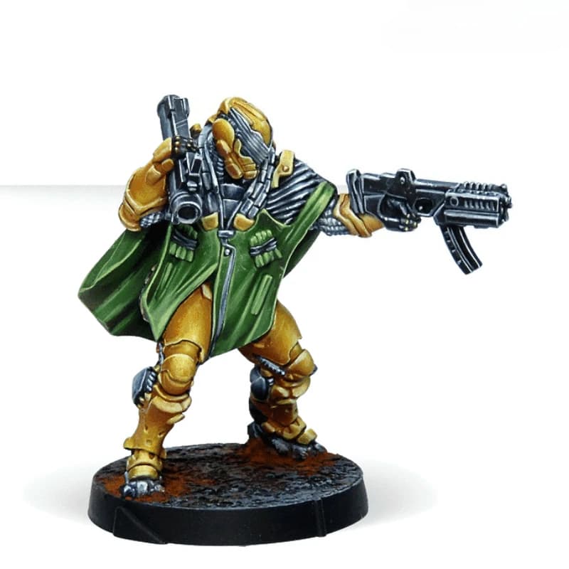 25mm Diecast Resin Assembled Model Kit War Game Chess Armored Reconnaissance Regiment (Submachine Gun) Unassembled Unpainted