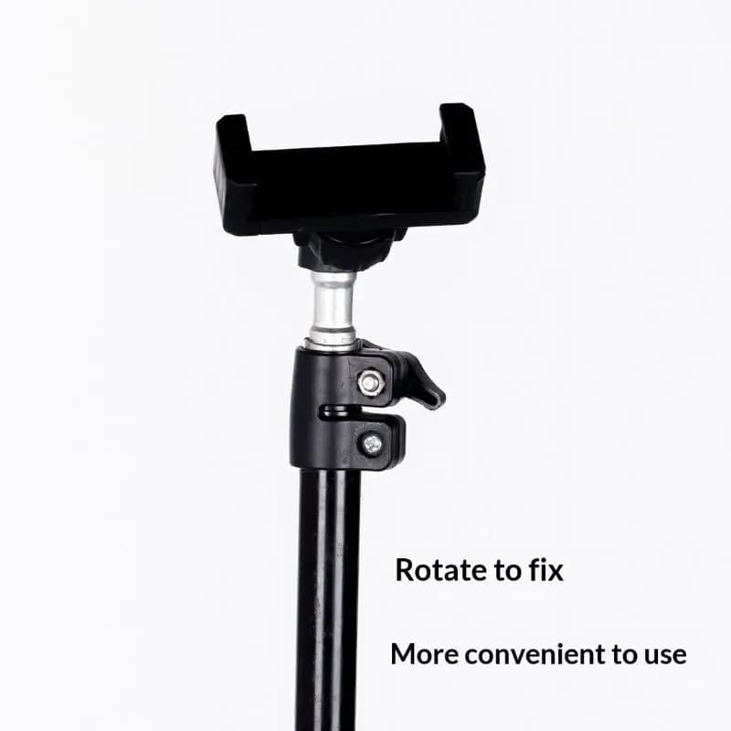 New New Phone/Mic Stand Universal 1/4inch Globe 360° Rotating Mobile Phone Tripod Head Holder For Boom Arms Microphone Stands