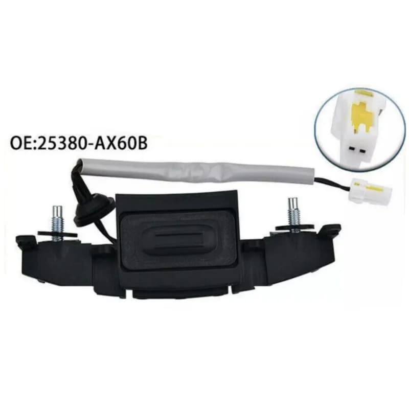 Auto Baule Posteriore Boot Interruttore di Rilascio Portellone Pulsante di Apertura 25380-AX60B Per Nissan Micra Marzo K12 2002-2010