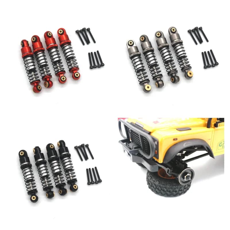 FMS 1/24 FCX24M D90 D110 simulazione Scoperta di prima generazione di parti metalliche Range Rover pezzi di ricambio per ammortizzatori idraulici