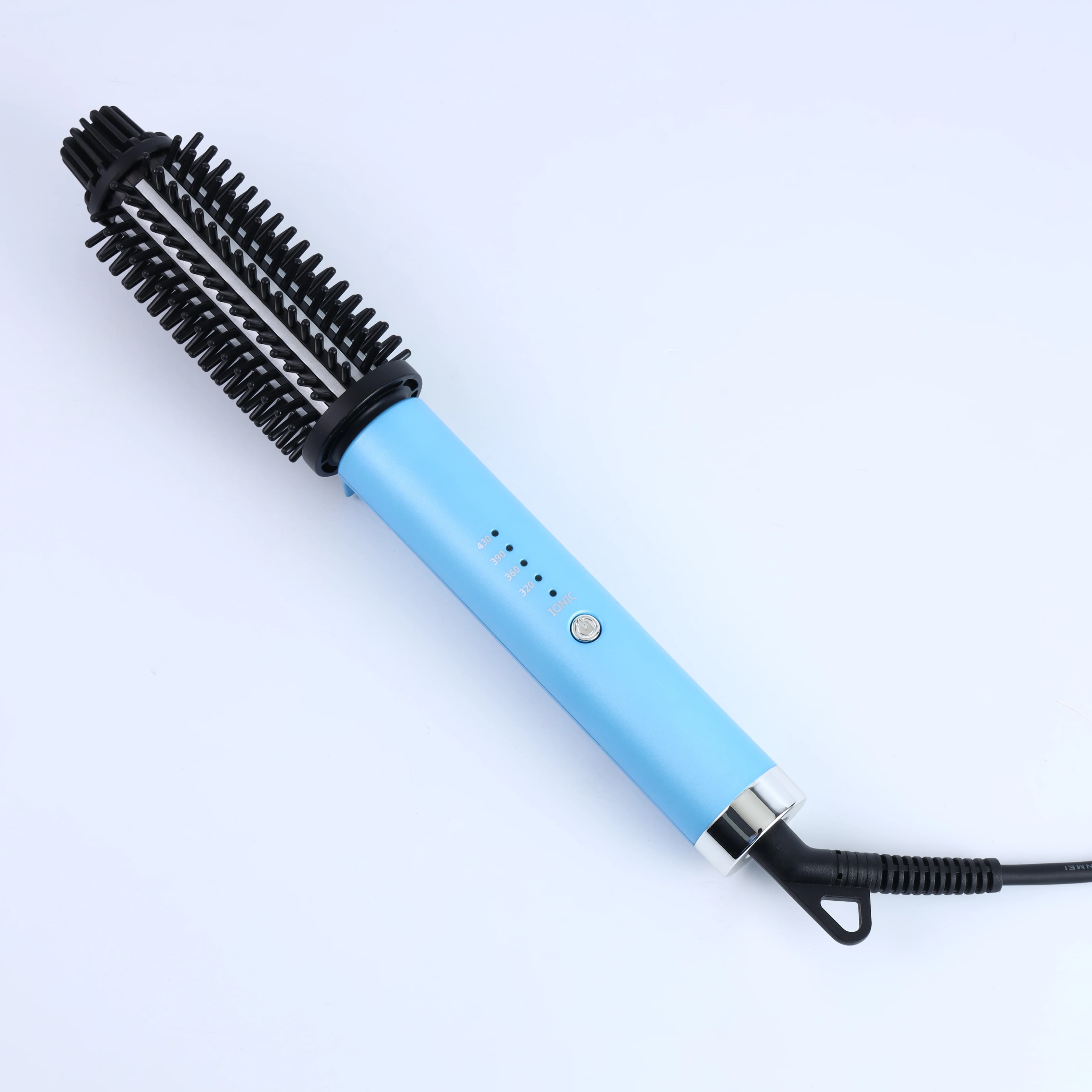 New Electric Hair Brushes for Home Use Combs to smooth hair with ceramic heating with combs to curl hair to negative ions