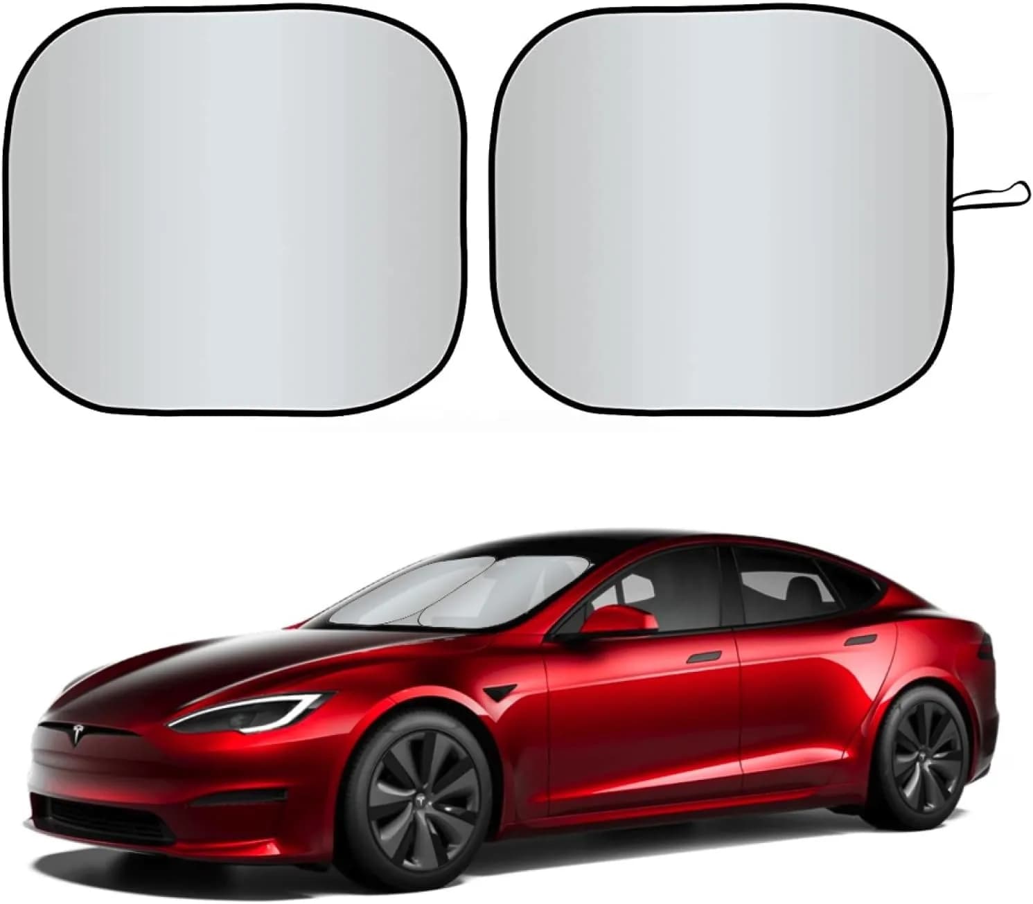 2 pezzi parabrezza per auto parasole copertura anteriore lunotto laterale posteriore parasole protezione visiera per Audi VW Mercedes BMW Ford Toyota