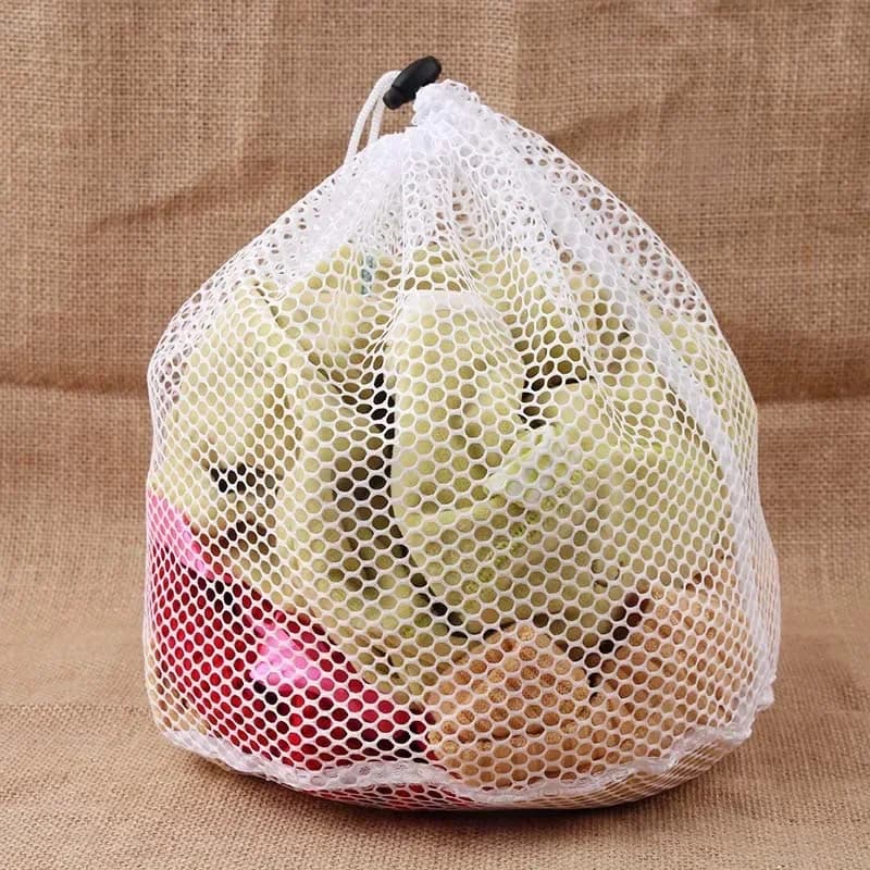 Organizer for cleaning the house, underwear basket and bra, purses for washing with nylon mesh coulisse