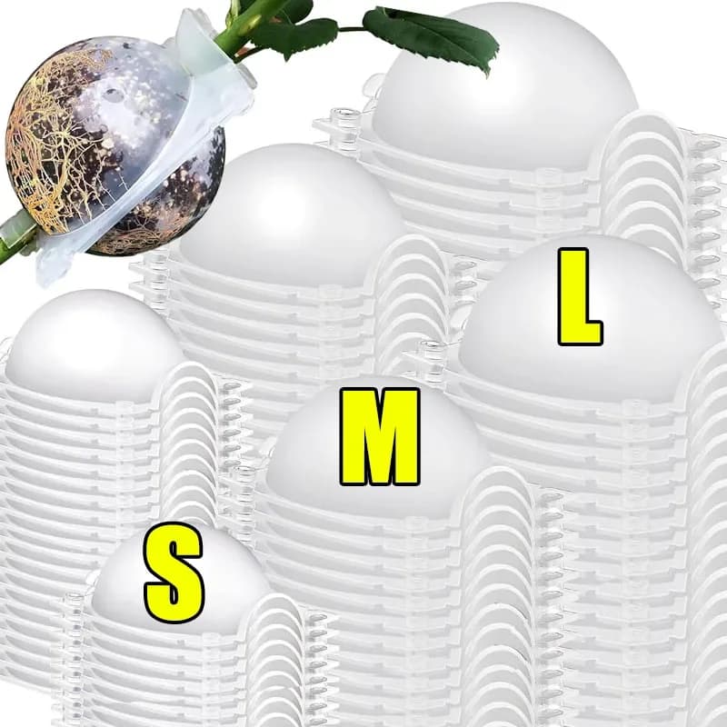 Cialde per stratificazione d'aria con sfera per radicazione delle piante Scatola per coltivazione delle radici ad alta pressione Innesto per allevamento Custodia per coltivazione Piantare vaso per vivaio