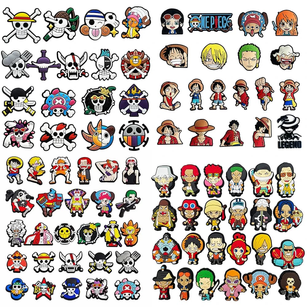 Hot Toys Cartoon 8-100pcs Shoe Charms For Sandals,Shoe Decoration Accessories Shoe Pins Great Gift For Men Women