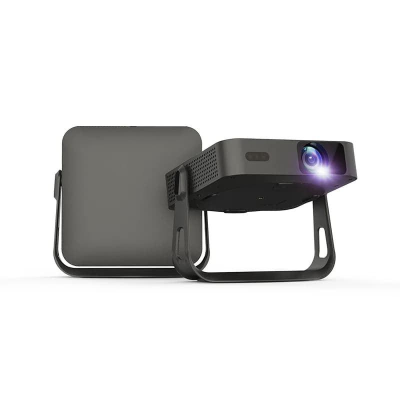 Mini Proiettore Video Portatile Smart HD 1080p, Piccolo Cinema Mobile per Film, Proiettore per Telefono Android e TV, Proiettore per Film all'Aperto
