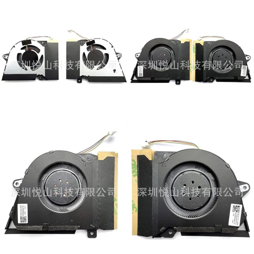 Ventola di Raffreddamento CPU GPU per ASUS ROG Zephyrus G14 GA401I GA401IV GA401IU, Ricambio per Laptop da Gaming