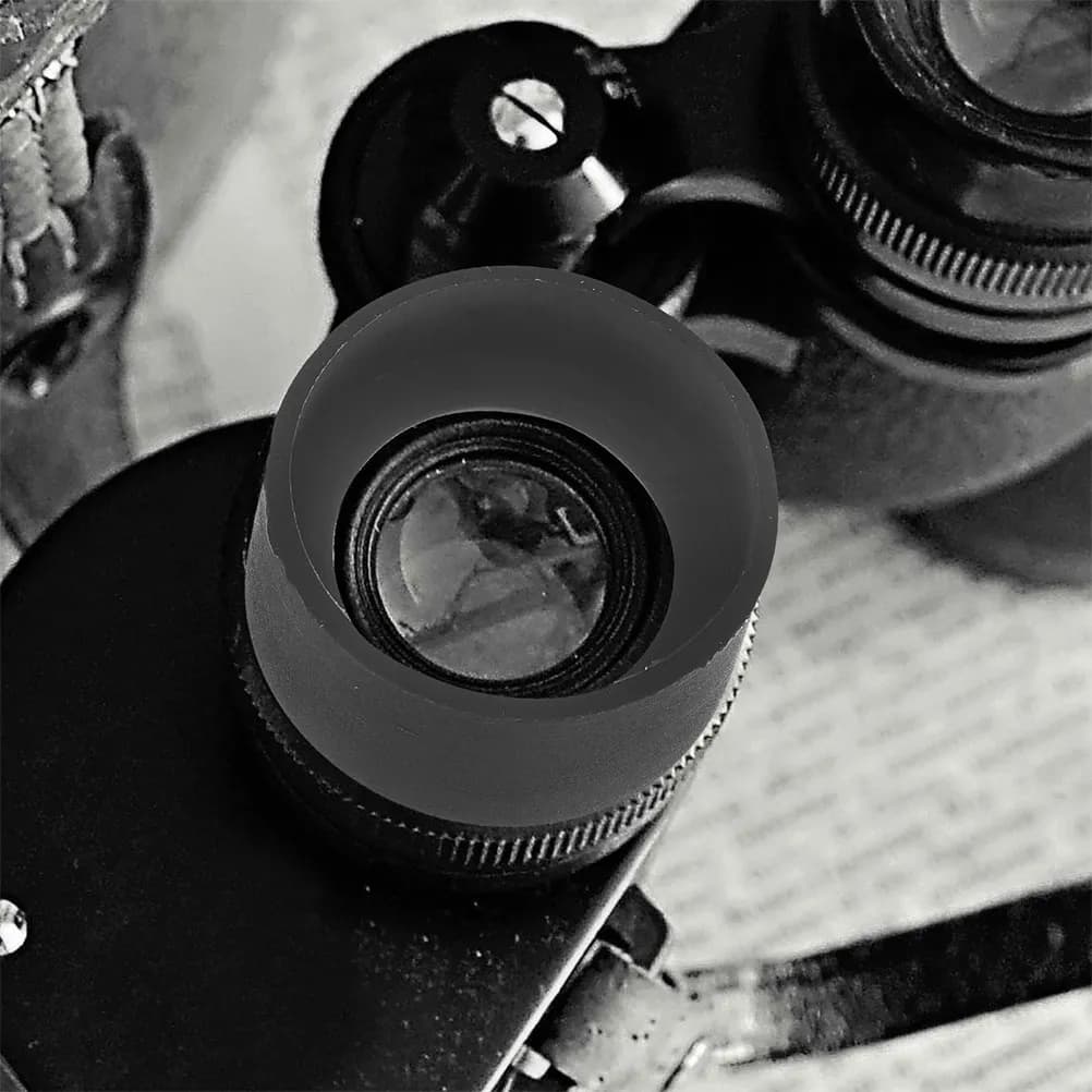 2 Pezzi Coprioculare in Gomma per Microscopio, Compatibile con Binocoli Stereoscopici da 36mm-38mm, Protezione Oculare Sostitutiva
