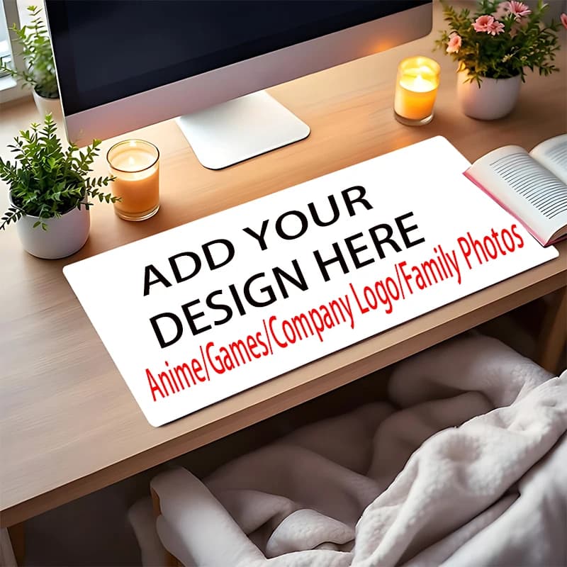 Custom Mouse Pad Print Diy Large Playmat Gaming Customized Mat Gamer Office XXL Size Mousepad OEM Logo Bulk Discounts Desk Mat