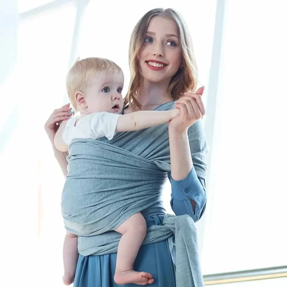 New traspirante Mesh Cross-hold marsupio neonato a bambino elastico in cotone da viaggio marsupio Baby Sling 0-36 mesi