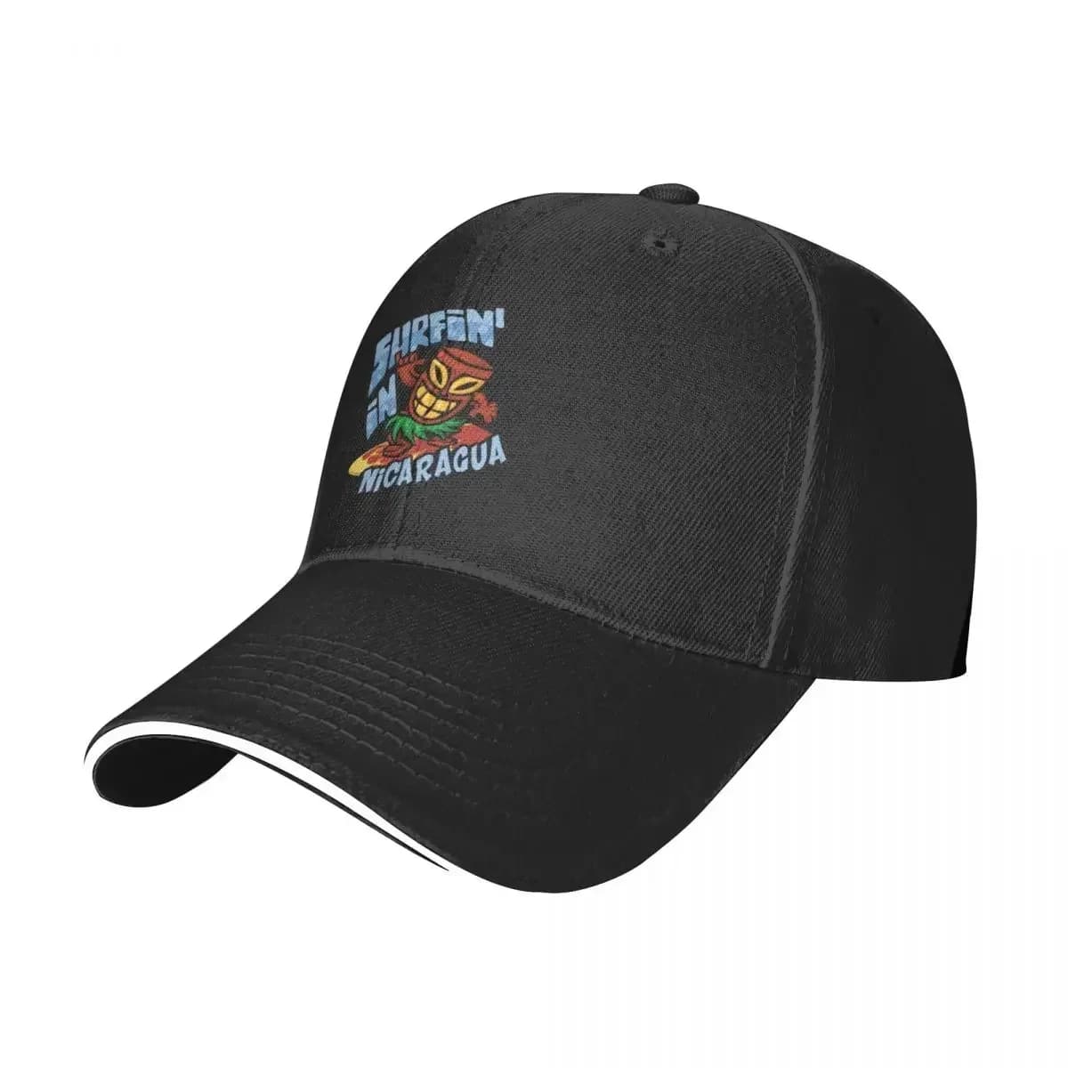 Surfing In Nicaragua Beach Baseball Caps Men's Coquette Outdoor Female Snapback Cap Casual Golf Hat