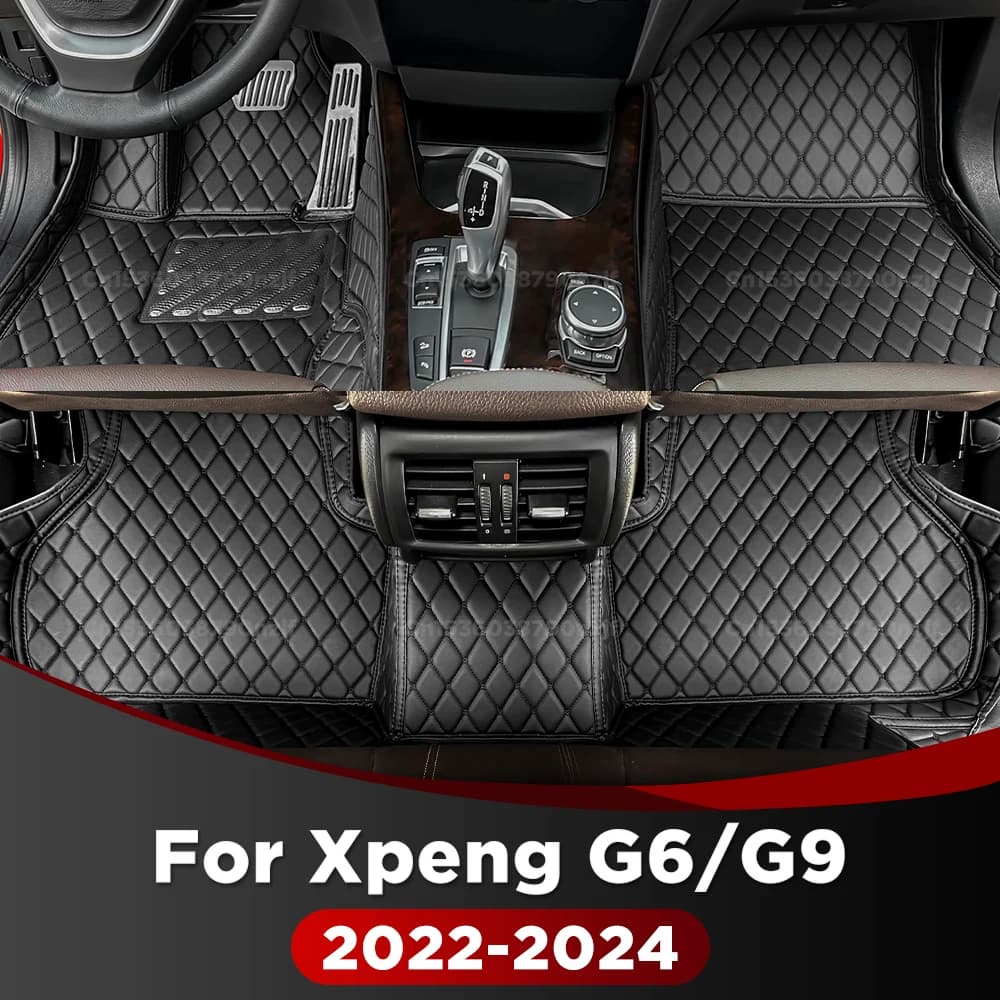 Per Xpeng G6/G9 2022 2023 2024 Tappetini per auto Tappetini per auto personalizzati Automobile Tappeto Copertura Accessori interni