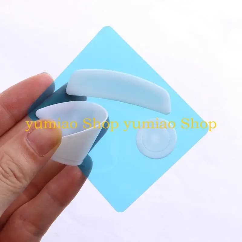 587b White Glides eSports Ice Touse Pattine Mouse Curva bordo per Kone Air 1 Set