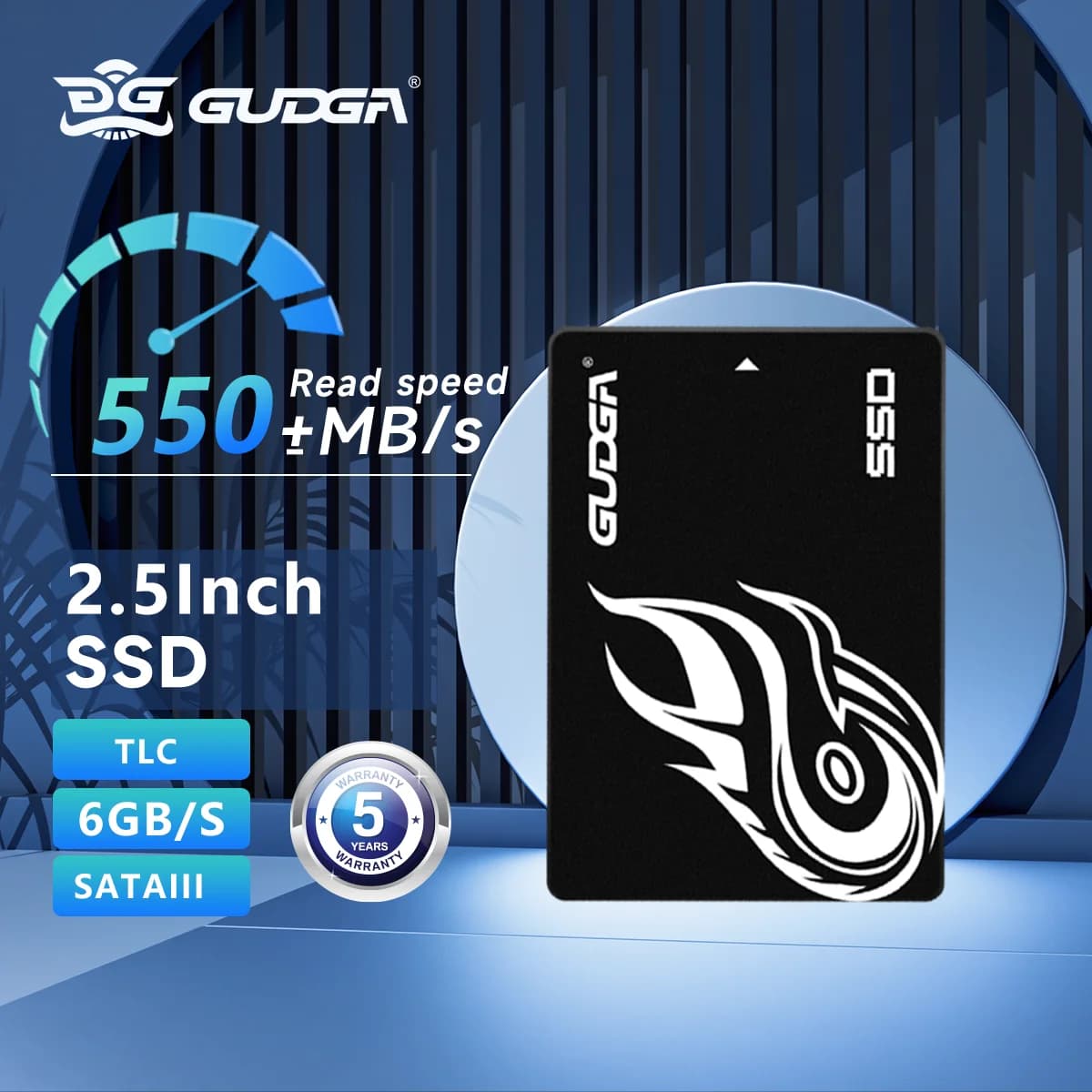 GUDGA SSD SATA Best 2.5 SSD 1TB 512GB 256GB 128GB Promozione dischi rigidi per laptop per laptop Hard Sata Acer Gaminggamer SSD