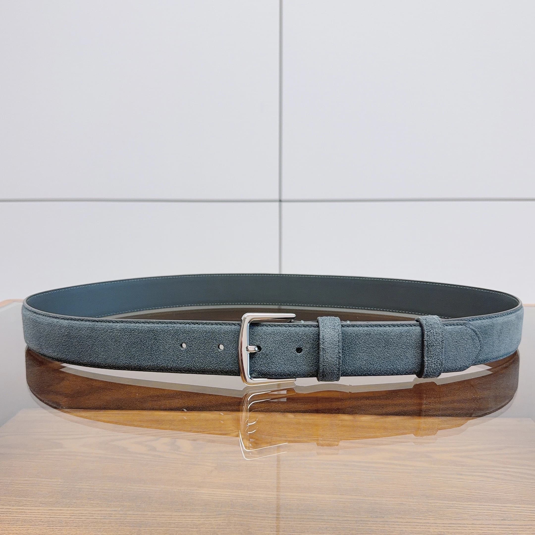 2026 Fashion Top Luxury Designer Brand old money style Belt Men High Quality Genuine Real Leather Jeans Waistband business 3.5CM