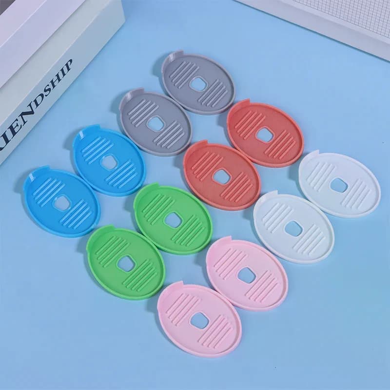 2-piece electric toothbrush cover, durable drainage tray, waterproof mat, electric toothbrush charging accessories