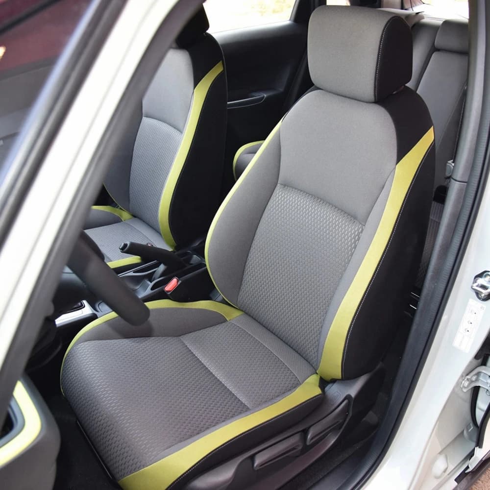 For Honda Jazz Fit 2020 2021 2022 2023 Customized eco-leathered Car Seat Covers Set for 2 Front Seats Protection Accessories