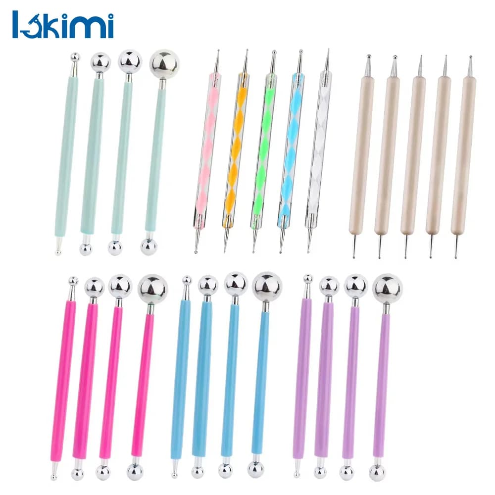 Set Professionale di Strumenti per Scultura in Argilla Polimerica in Acciaio Inossidabile, Attrezzi per Pasta Modellabile, Utensili per Incisione a Punti, Strumenti per Intaglio Argilla LK-AA230