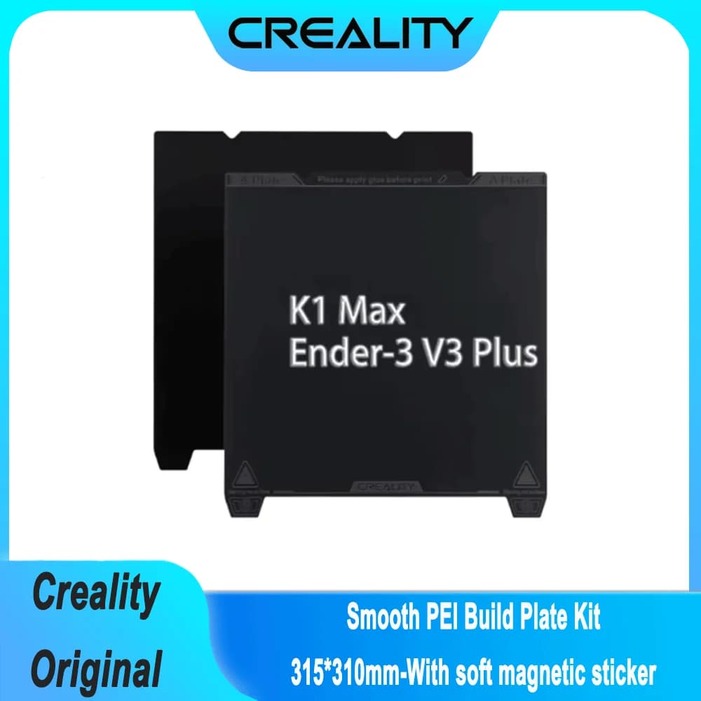 Kit piastra di costruzione Creality Smooth PEI 315*310mm-con adesivo magnetico morbido per piattaforma di stampa stampante 3D K1 Max/Ender-3 V3 Plus