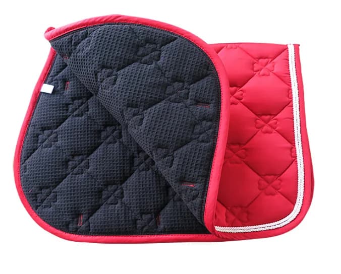 Back Protection Double Tubing Cotton Corda Equitation Resistant Jumping Saddle