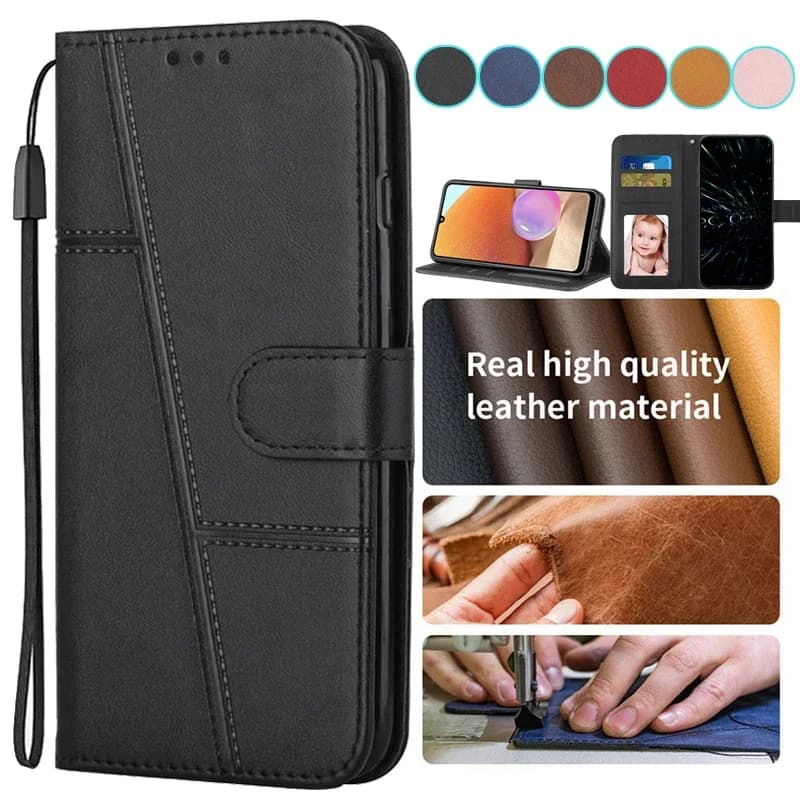 Custodia a libro magnetica in pelle per Infinix Note 12 VIP Note12 G96 11 Pro 11i 12i 10 NFC con porta carte e funzione portafoglio