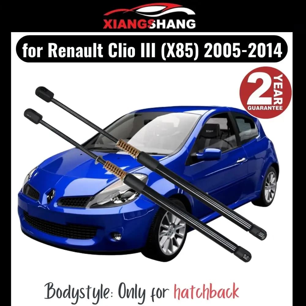 2 Pezzi Ammortizzatori a Gas per Apertura Automatica Posteriore con Molla per Renault Clio III (X85) Hatchback 2005-2014