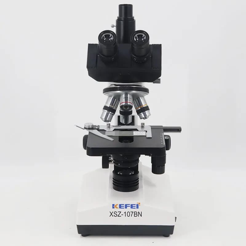 Microscopio biologico binoculare trinoculare da laboratorio 107 con schermo tutto in uno XSZ-107BN-C