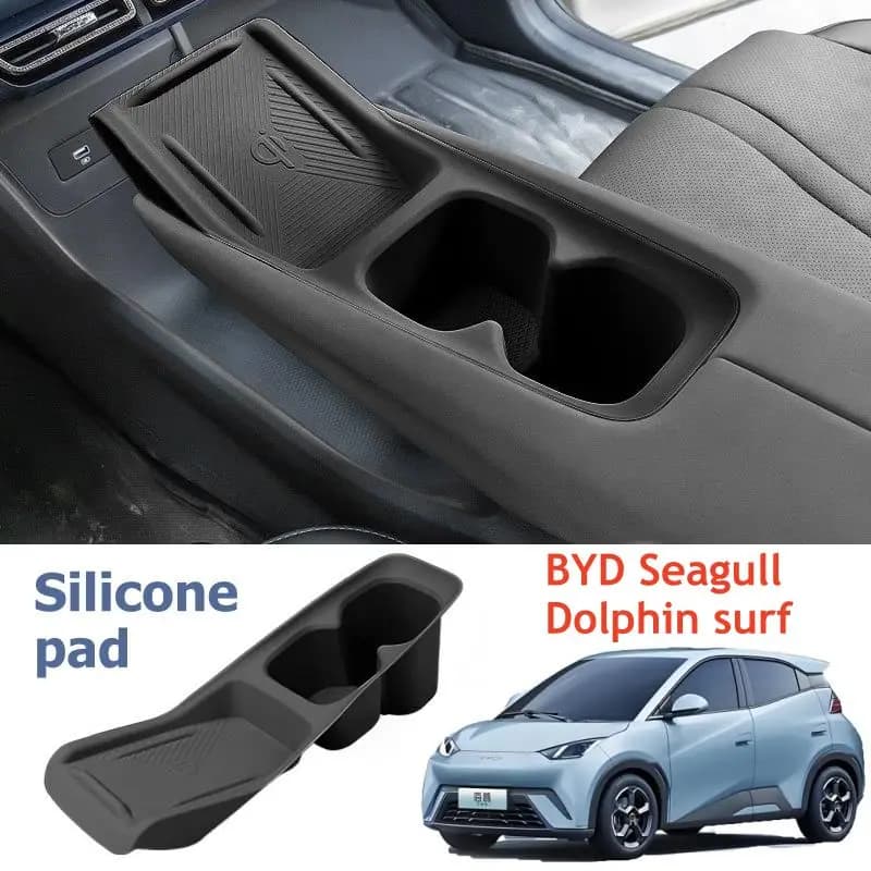 Accessori per BYD Seagull Dolphin Surf Dolphin Mini ATTO 1 2026 2025 2024: Organizzatore, Ricarica Wireless, Pad in Silicone, Portabicchieri