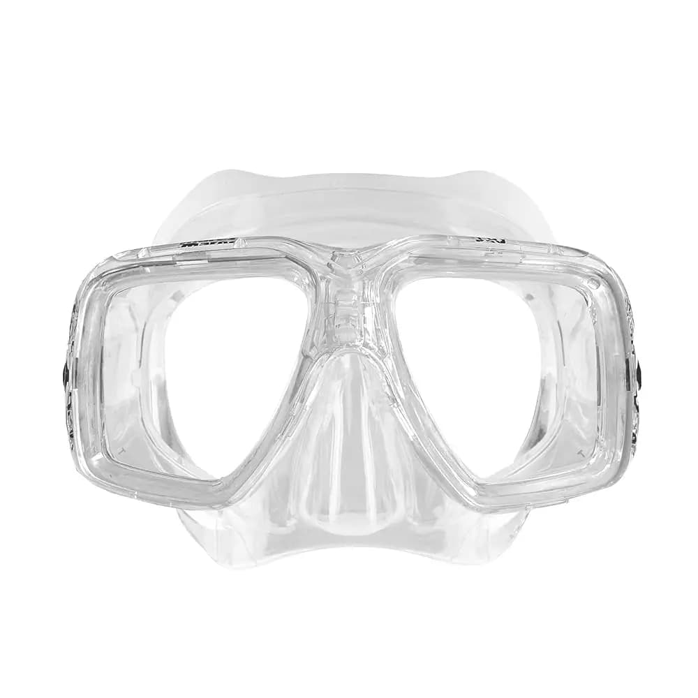 Maschera per immersioni subacquee e snorkeling Ray - Maschera subacquea ergonomica per adulti con ampio campo visivo, doppia lente e guarnizione in silicone con X-Sha