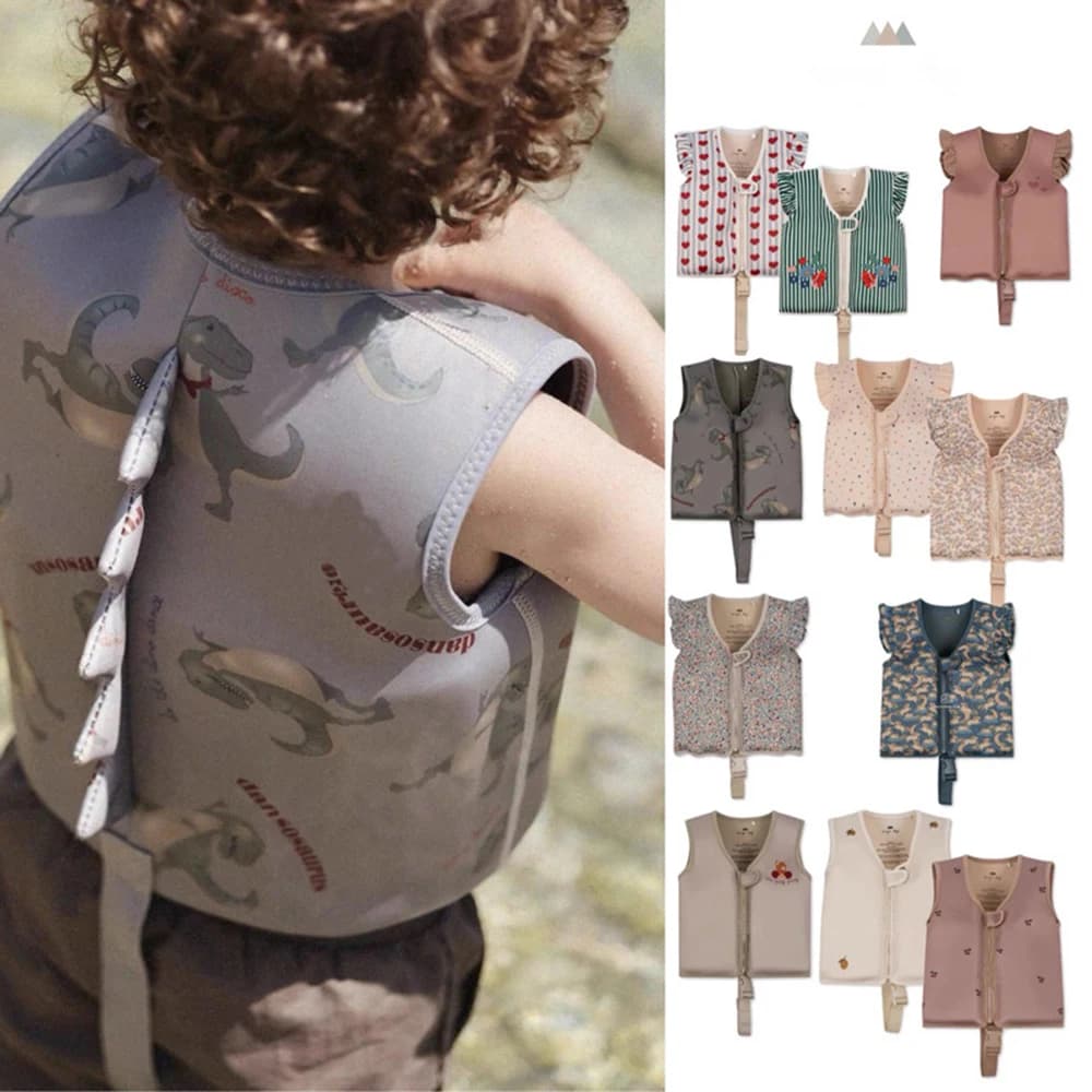 SWROW 1-6 anni Bambini Nuotare Sicurezza Assisticiata Gilet di galleggiamento Bambino Nuoto Allenamento Kayak Spiaggia Sport acquatici Costumi da bagno