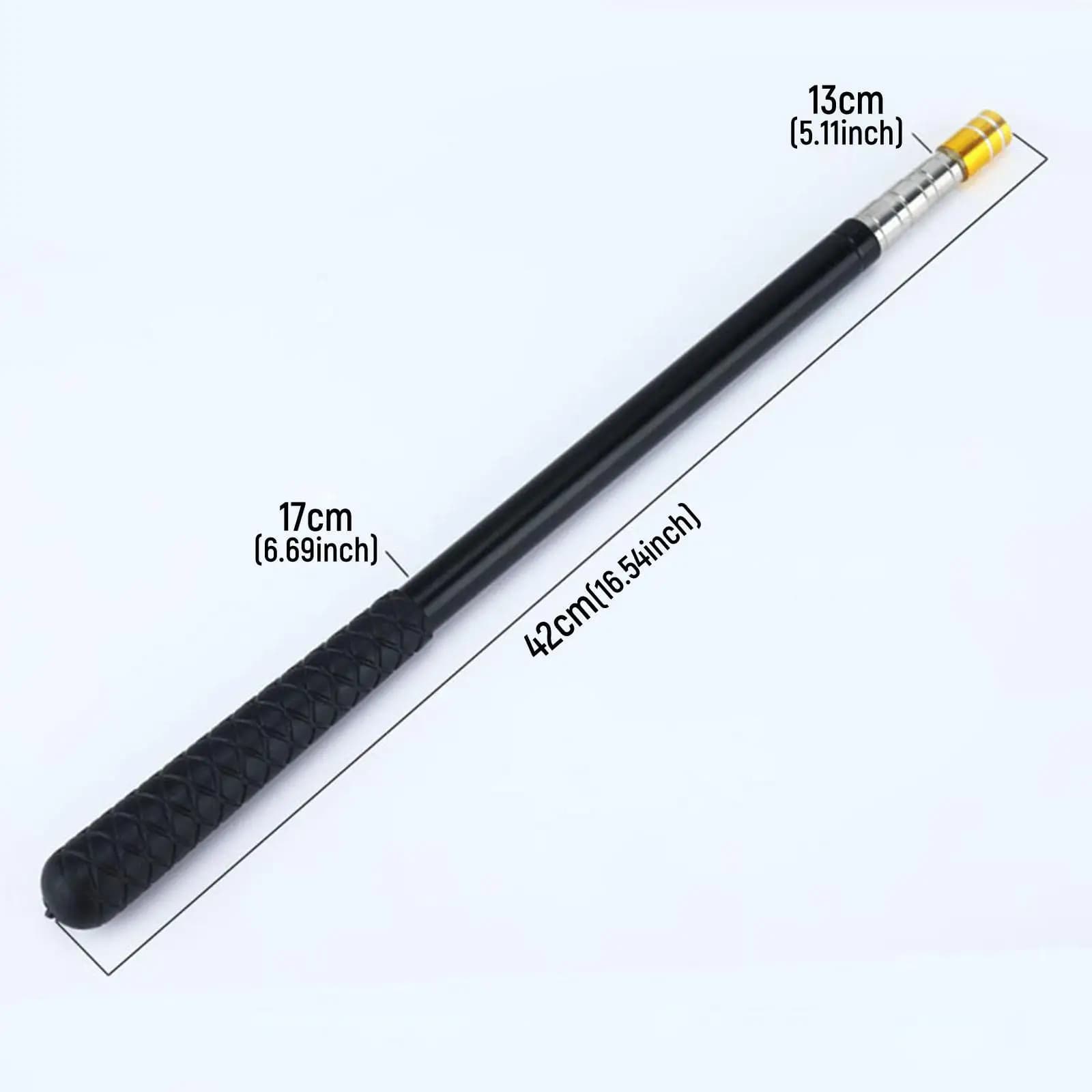 Fishing Net Pole 5 Sections Durable Fishing Accessory Telescopic Rod for Lake Sea Pond Freshwater Fishing