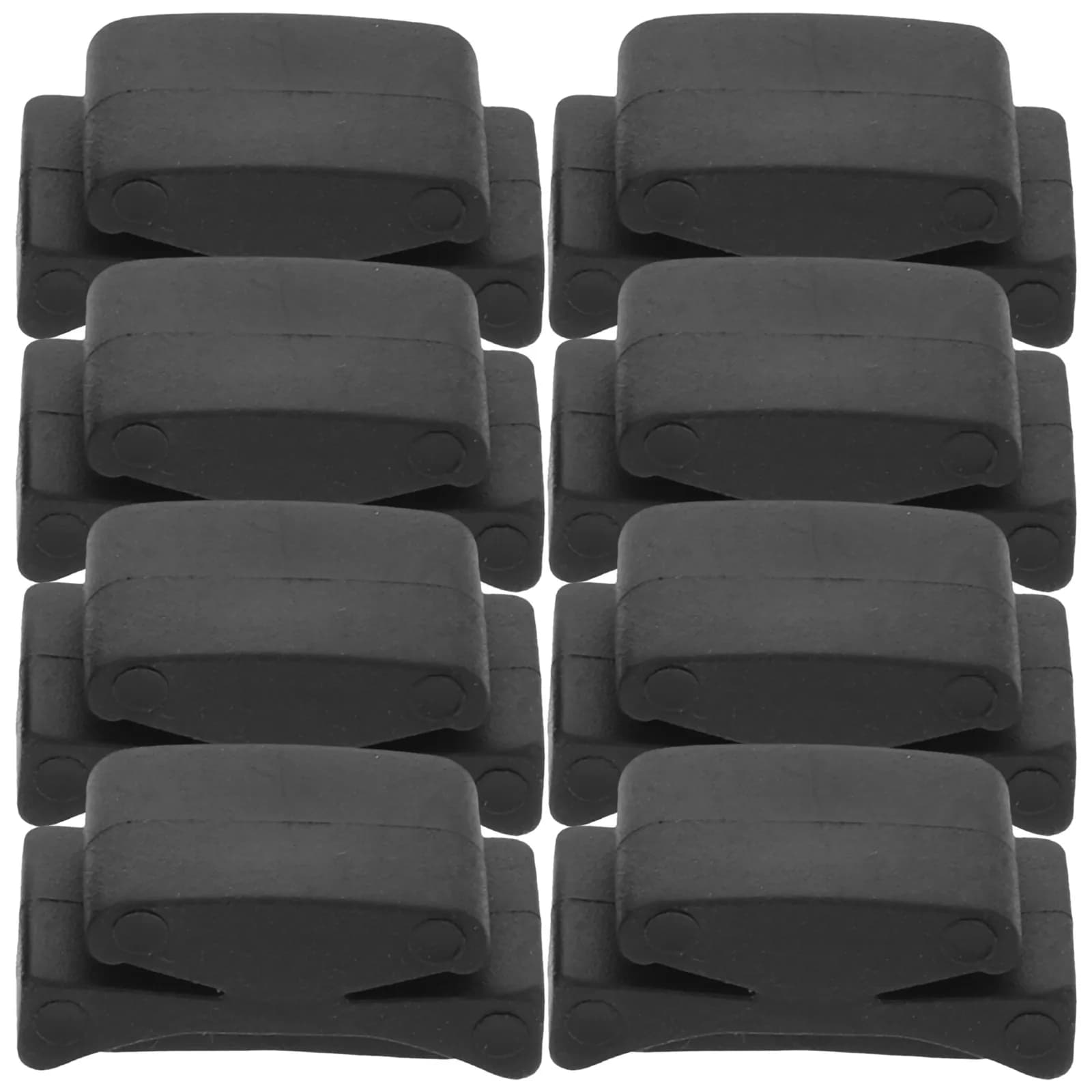 8Pcs Guitar Headstock Pick Holder Soft Rubber Clip for Bass Acoustic Ukulele Convenient Pick Organizer Guitar Headstock Holder