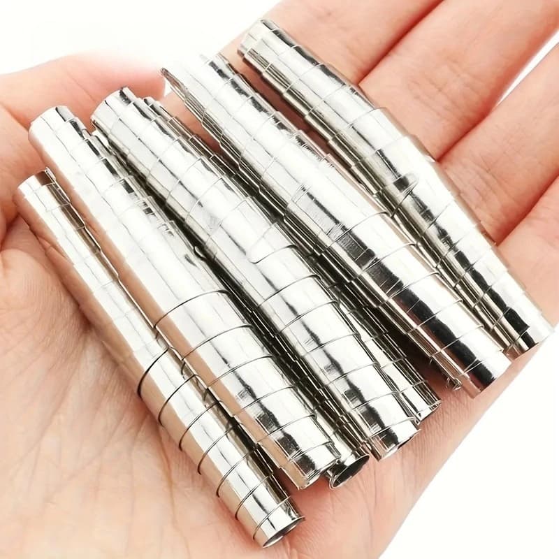 4 industrial grade pruning clamp springs, carbon steel spare parts for heavy duty, suitable for gardening shears