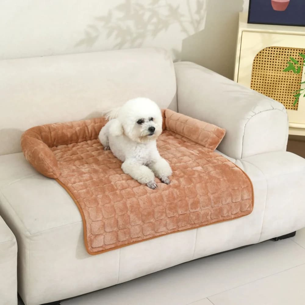 Cuccia Invernale Calda per Cani, Copridivano, Coperta Super Morbida per Animali Domestici, Tappetino per Cani Piccoli, Cuscino in Peluche per il Collo, Nido per Gatti, Cama Para Perros