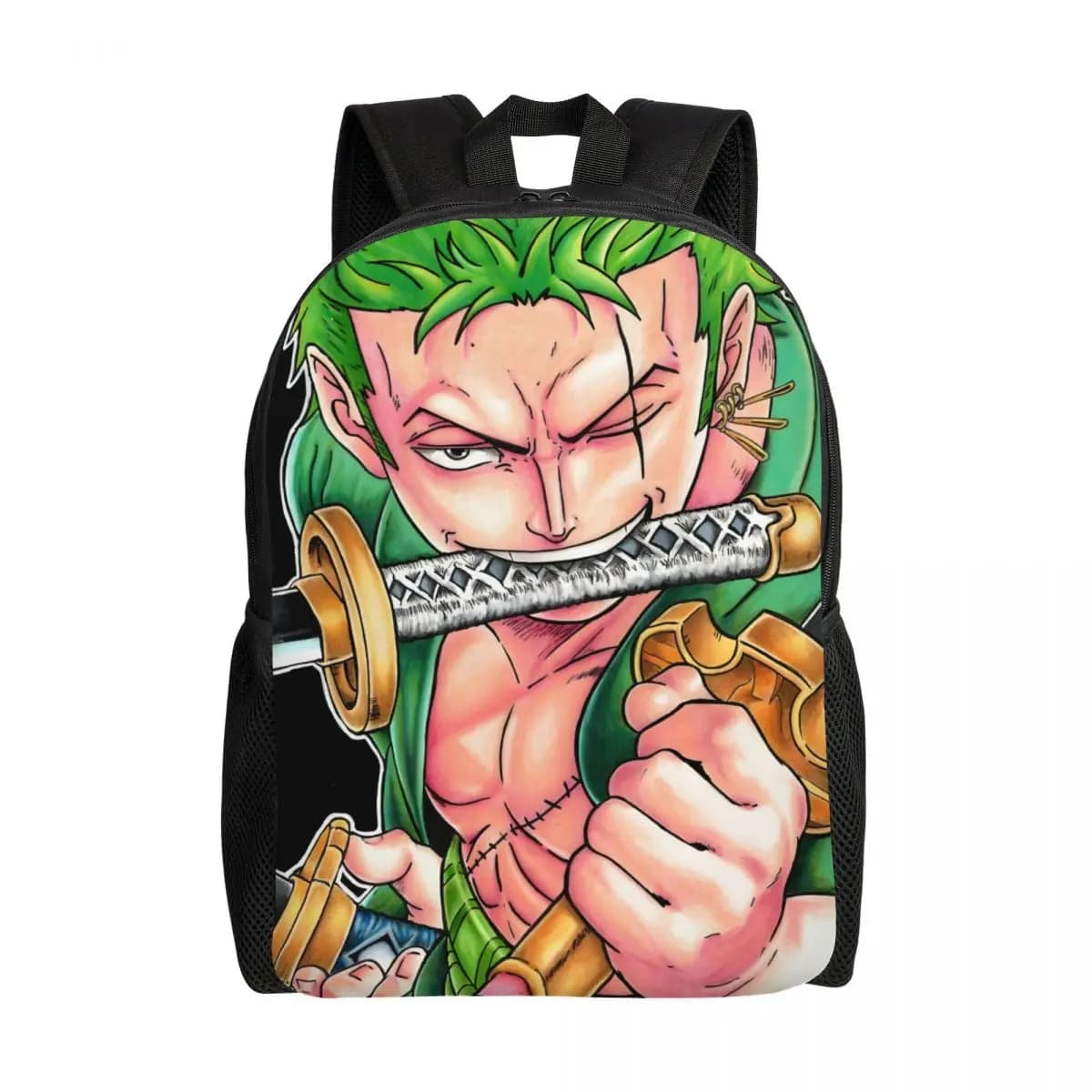 Zaino per laptop personalizzato Z-Zoroes Wanted, borsa casual da donna e uomo per la scuola, il college, i studenti, borsa a tema fumetto