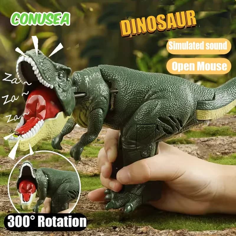 Giocattolo dinosauri pistola decompressione Roaring Swing Zazaza Dinosaur Toys for Boys Fidget Toys regali telescopici creativi per bambini