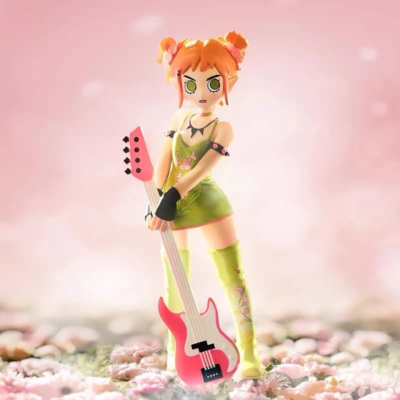 POP MART Peach Riot Punk Fairy Series Blind Box Toys Kawaii Anime Action Figure Caixa Caja Surprise Mystery Box Bambole Ragazze Regalo