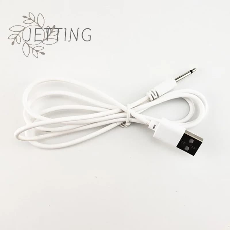 (SMTGDP11) Cavo di ricarica USB DC 2.5 per vibratore ricaricabile, accessorio per massaggiatore vibrante per adulti, alimentatore USB