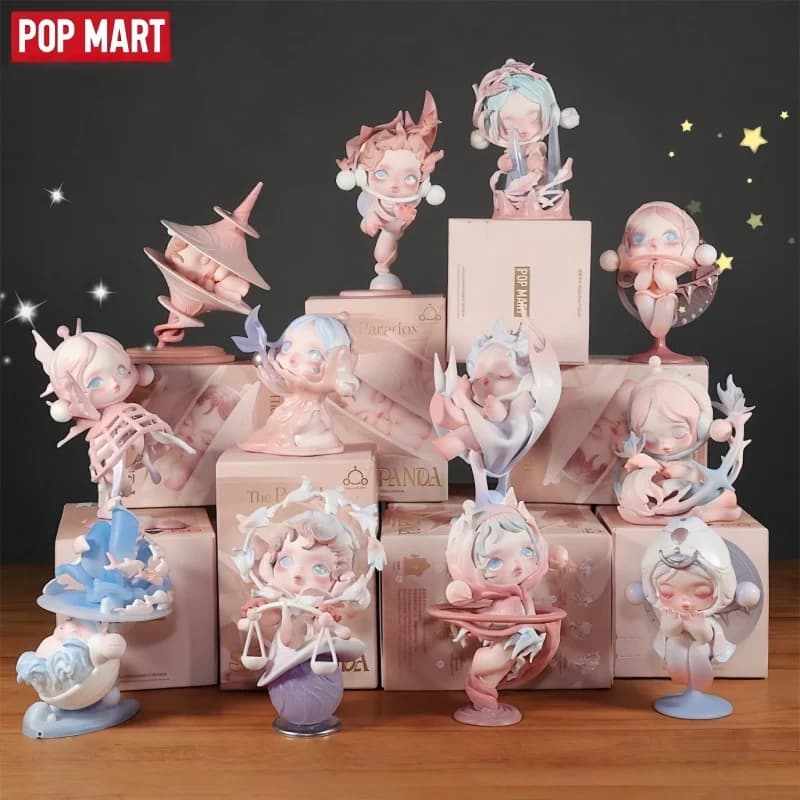 Hot POP MART Originale SKULLPANDA Il Paradox Serie Cieco Box Guess Bag Scatola Misteriosa Giocattoli Bambola Anime Figura Ornamenti Regali di Natale