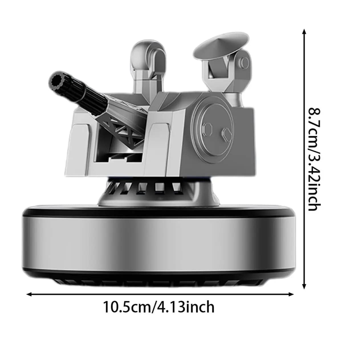 New Deodorant for Auto 2026, Solar Power Rotating Diffuser for Dashboard and Car Roof