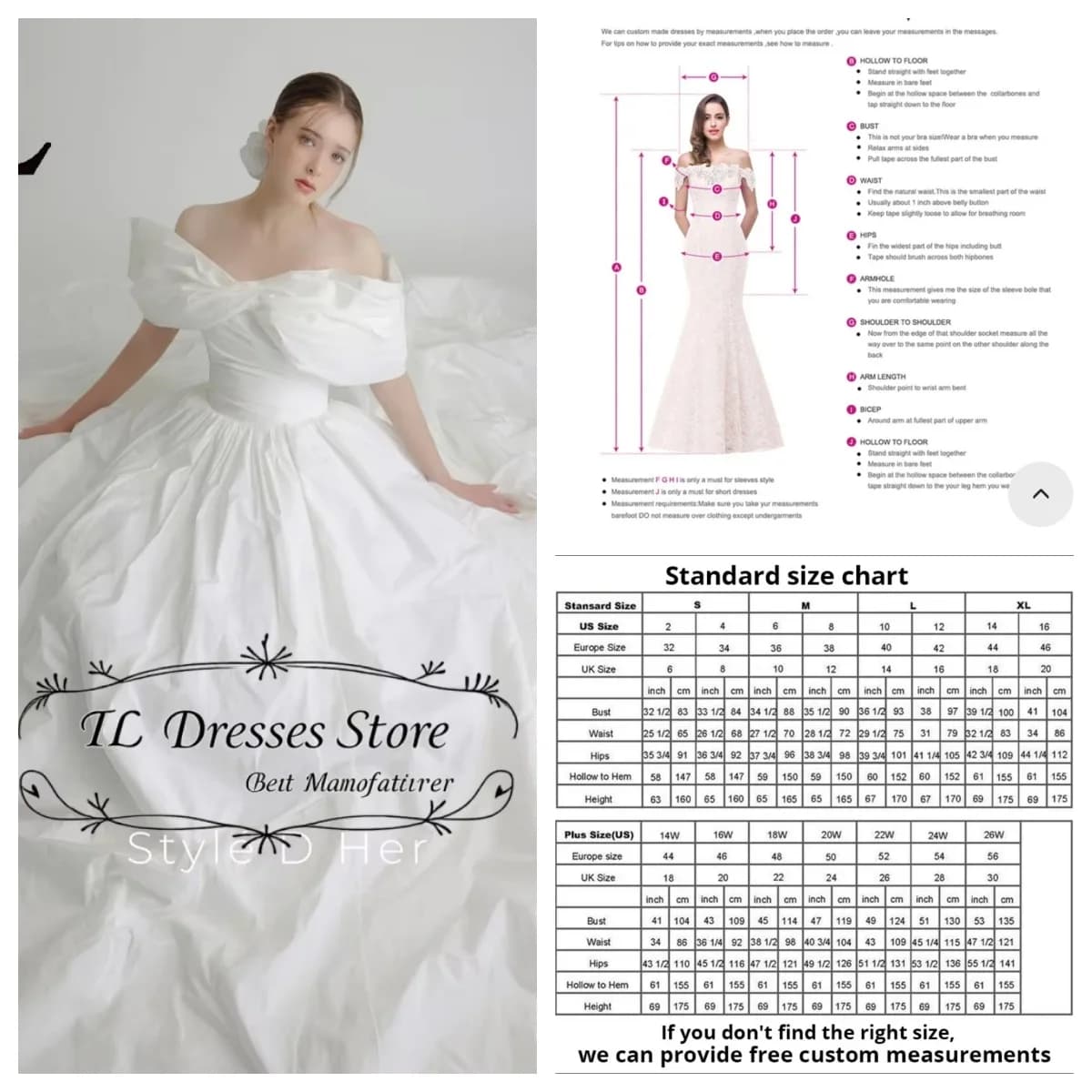 Abito da sposa moderno TL 2026 con spalle scoperte, gonna a balze, stile coreano, per servizio fotografico e ricevimento nuziale, personalizzabile