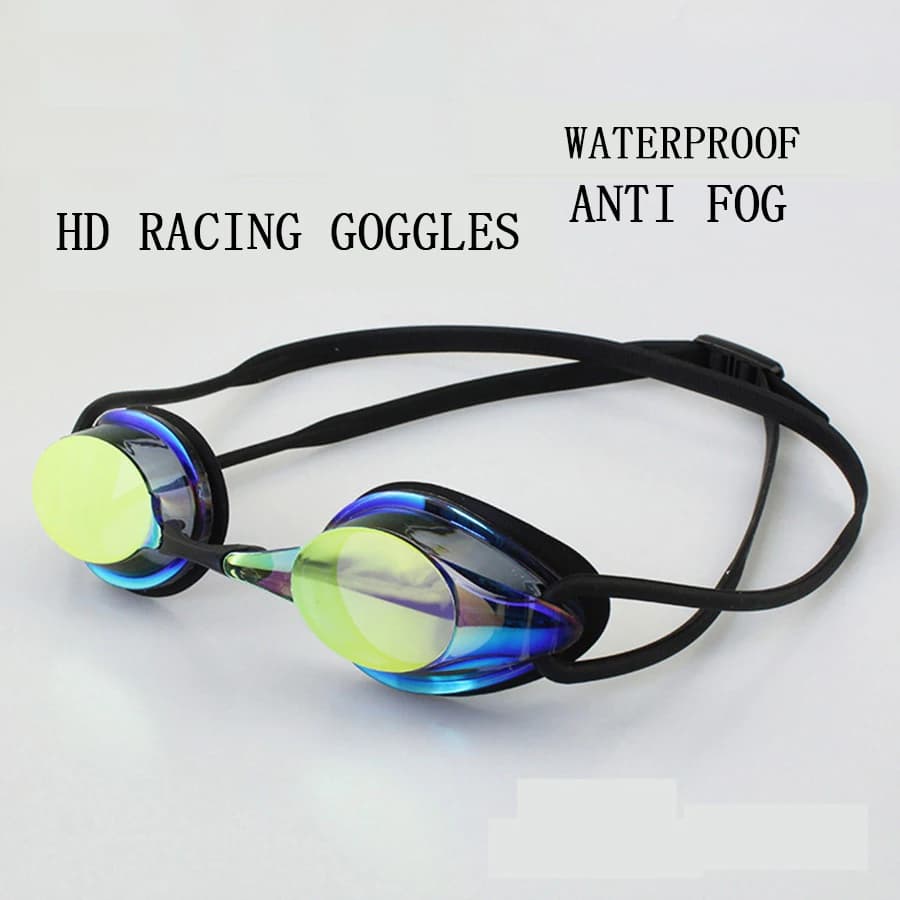 Professional Swimwear for Men and Women, for Indoor and Outdoor Competitions, Waterproof and Anti-fog