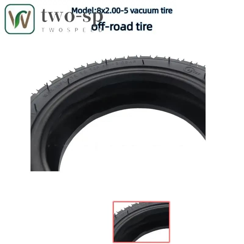 Pneumatici tubeless da 8 pollici di buona reputazione 8X2.0-5 8x2.00-5 per monopattino elettrico, passeggino, moto