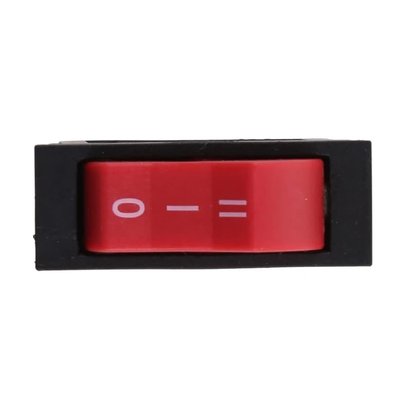 808F switch for hairdryer barbeque switch 3 positions ON OFF switch for red/black boat 3 full copper legs speed