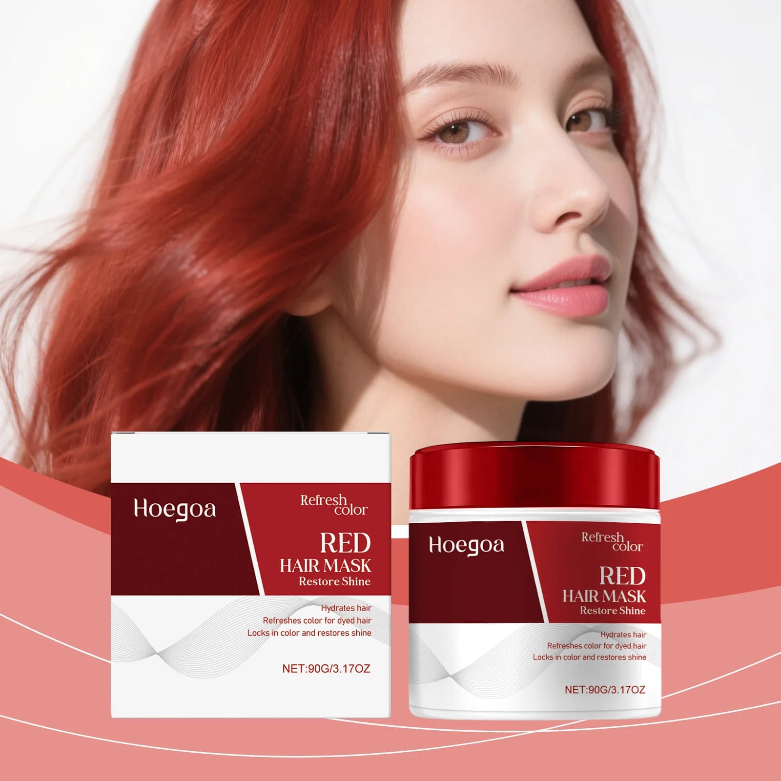 Hydrating Mask for Hair - Nutre e Liscia i Capelli, Improve Dryness and Crespo, Long-Term Fresh Fragrance