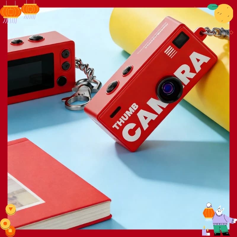 Mini Action Camera HD 1080P Design Retro to Keychain Screen 0,96 Inch Support Memory Card Recorder Video Portable 2026