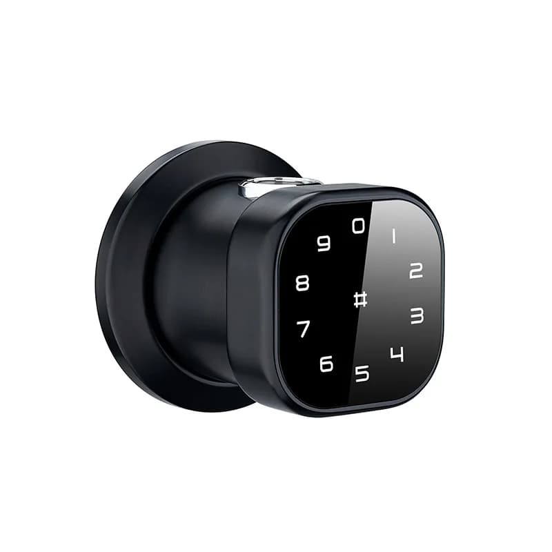 Smart Intelligent Door in legno Password Card Swiping Blocco impronte digitali con chiave meccanica Blocco impronte digitali