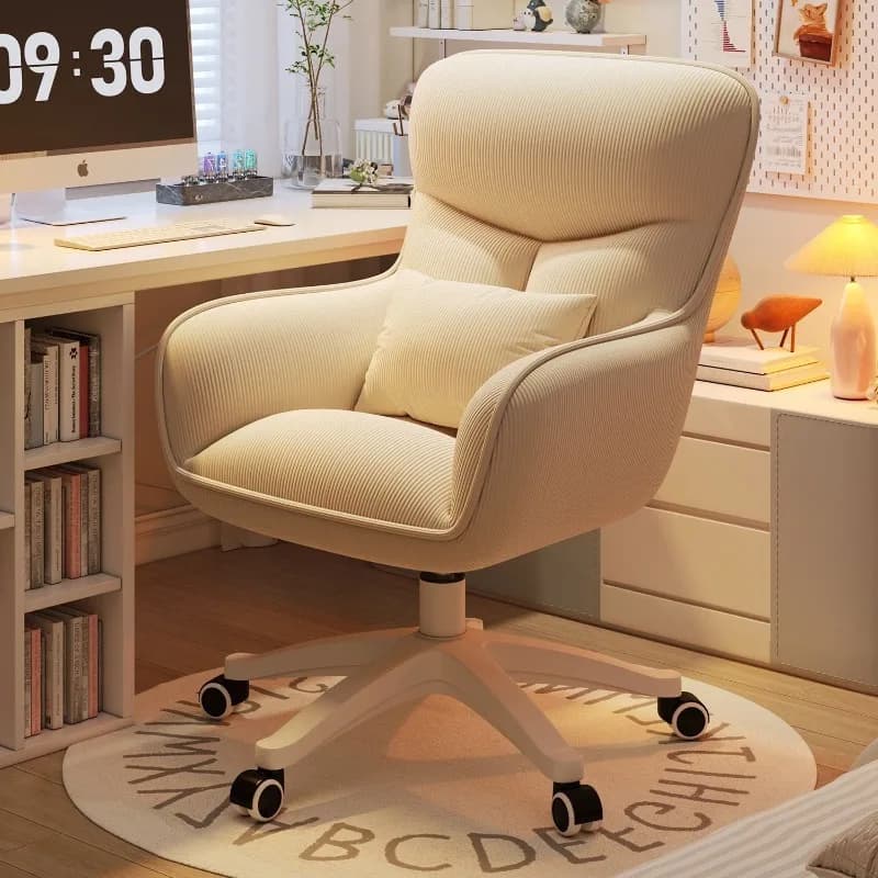 Ergonomic Gaming Chair, S-Curve Spine Support Office Desk Chair, Adjustable Computer Chair with Lumbar, Breathable PU Home Seat